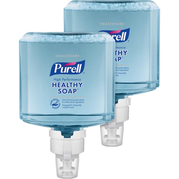 Purell ES8 Healthcare CRT Healthy Soap, High-Performance Foam, 40.6 fl oz (1200 mL), 2-Pack GOJ778502 - main